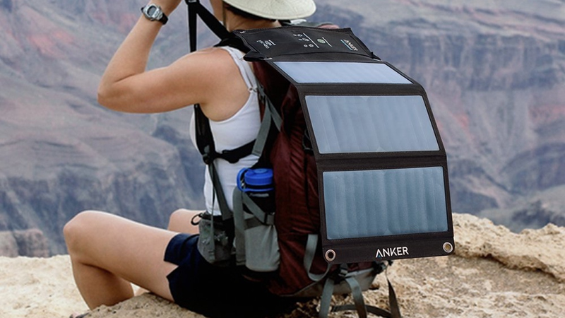 Anker 21W PowerPort Solar, $48 with code BEST2421